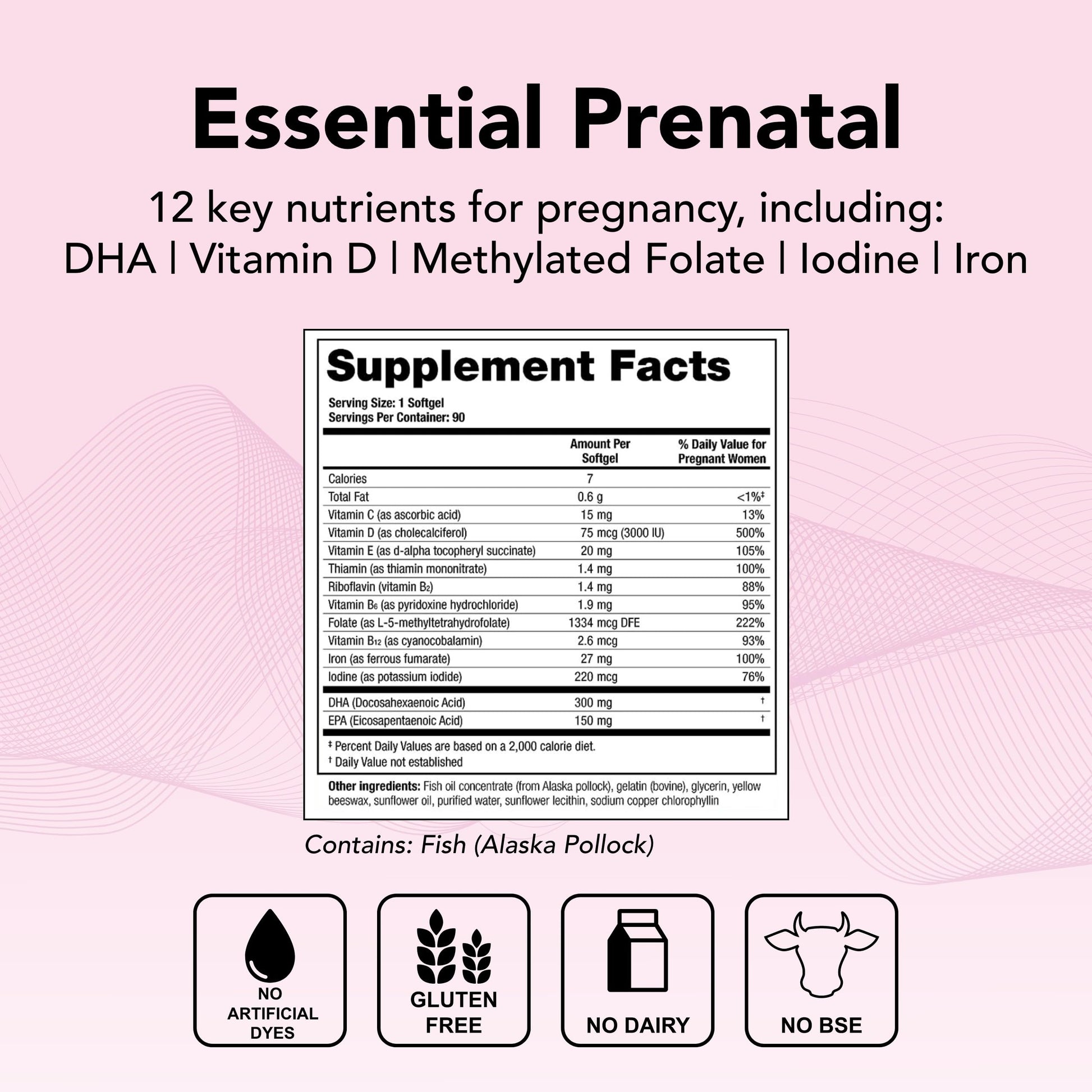 Theralogix TheraNatal One Prenatal Vitamin - 90-Day Supply - Prenatal Multivitamin TheralogixBuy Supplements Australia