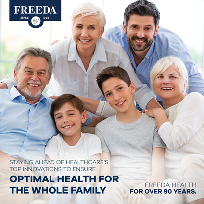 FREEDA Ultra Multivitamin Capsules – High-Potency Daily Supplement for Men & Women – Iron-Free – 120 Count – Kosher Certified FREEDA