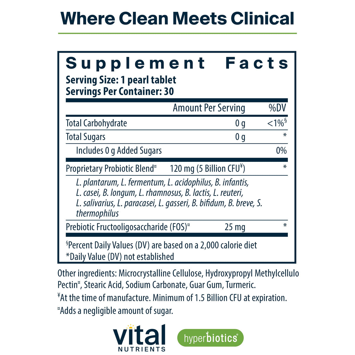 Hyperbiotics Vital Nutrients Pro-15 Prebiotics and Probiotics for Women and Men | 15 Science Backed Strains | Supports Occasional Constipation, Diarrhea, Gas & Bloating | 30 Vegan Time Release Pearls HyperbioticsBuy Supplements Australia