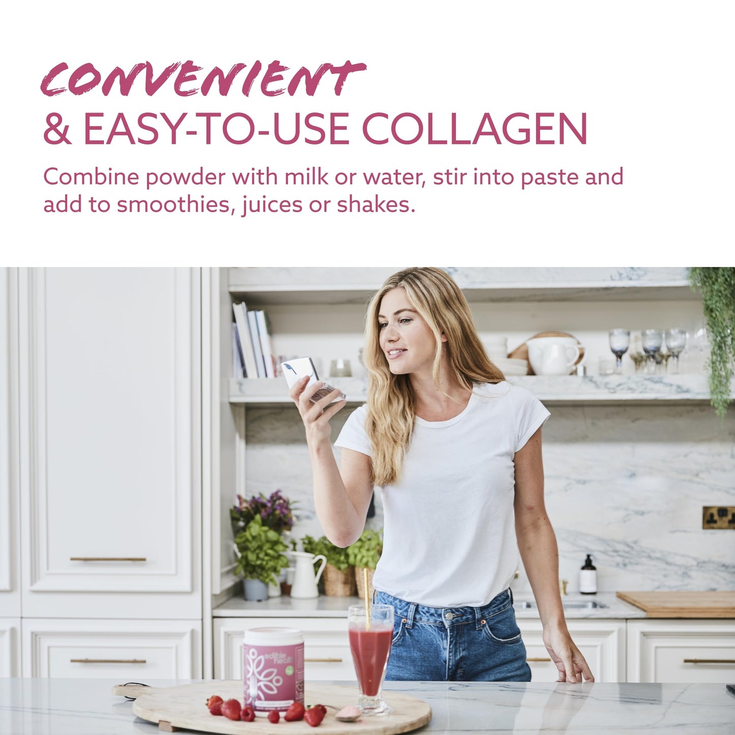 High Protein Edible Health Anti-Ageing Protein Powder, Regenerative Collagen Supplements Edible HealthBuy Supplements Australia