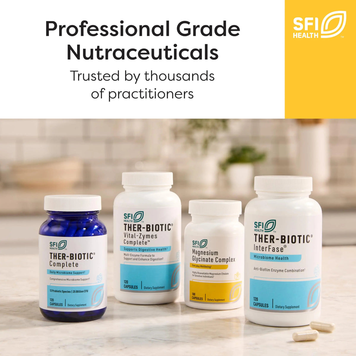 Klaire Labs SFI Health Core Multi - Multimineral & Multivitamin Supplement with No Iron - Vitamins & Chelated Minerals with Natural Mixed Carotenoids SFI Health