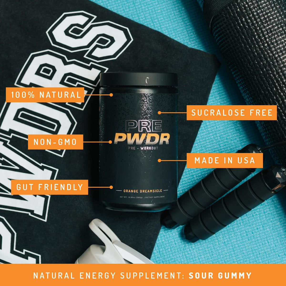 PWDRS PRE Pre-Workout Powder - Energy, Pump, Endurance, Focus, Strength Supplement PWDRSBuy Supplements Australia