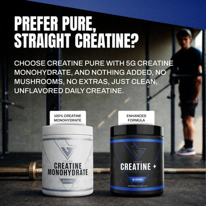 VEDGE Nutrition Creatine + | Vegan Plant-Based Creatine Monohydrate Powder | Energy, Performance & Function | Ergogenic Aids for Athletes | Unflavored, 30 Servings VEDGEBuy Supplements Australia
