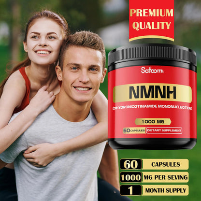 NMNH (Dihydronicotinamide Mononucleotide) -NMN Supplement Alternative - 1000mg per Serving NAD Supplement to Support NAD - 60 Capsules - 30 Days Supply SatoomiBuy Supplements Australia