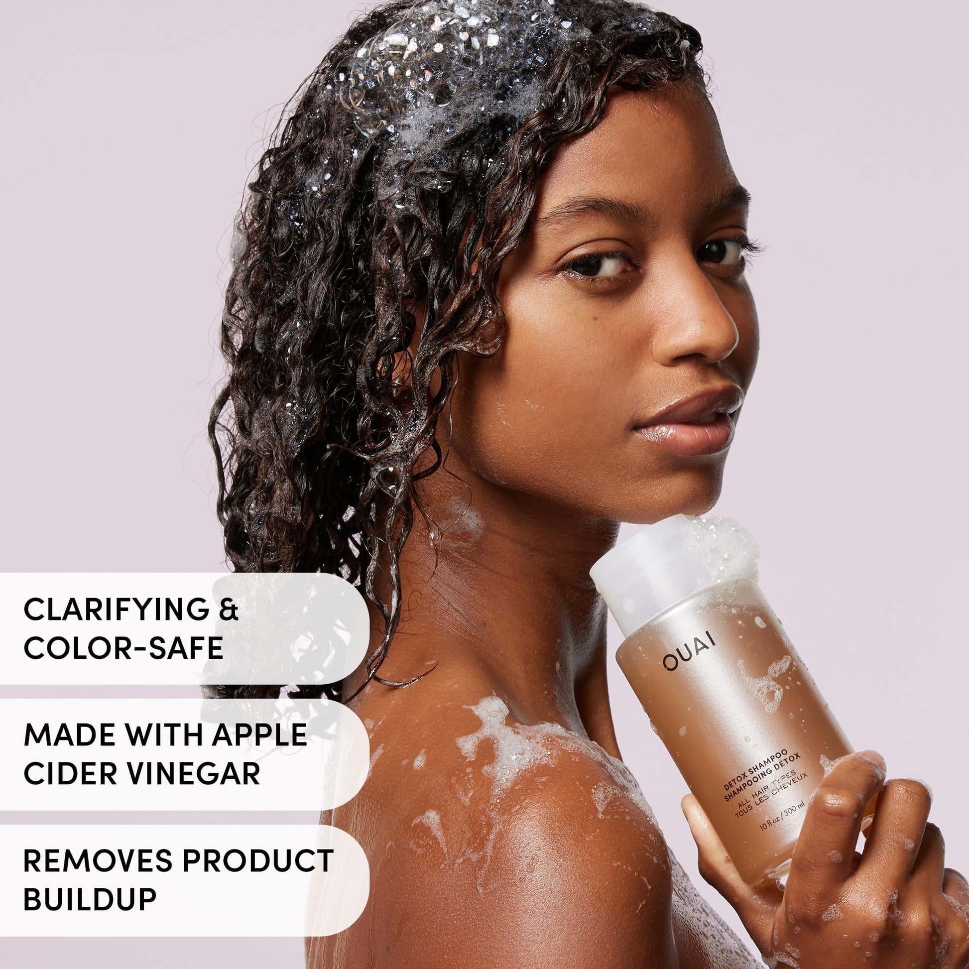 OUAI Hair Care Set - Clarifying Shampoo & Exfoliating Scalp Scrub - Deep Cleansing & Balancing - Hair Care Kit with Detox Shampoo & Travel Size Sugar Scrub for Scalp (2 Count) OUAIBuy Supplements Australia