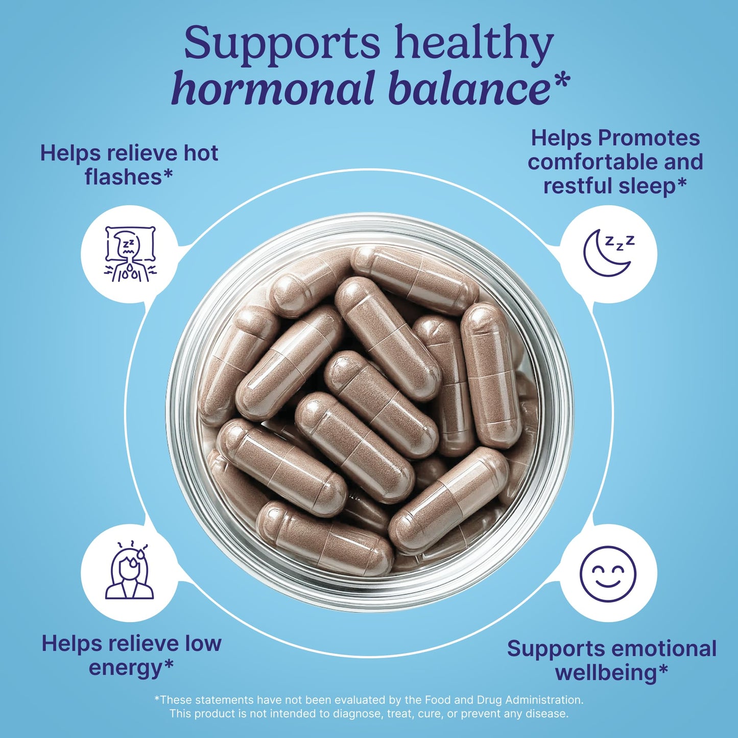 Santo Remedio Hormonal Balance for Women | Menopause Support for Hot Flashes, Night Sweats & Mood Swings | Hormone-Free Formula with Siberian Rhubarb, Chaste Tree & DIM | Doctor Juan Rivera Product Santo RemedioBuy Supplements Australia