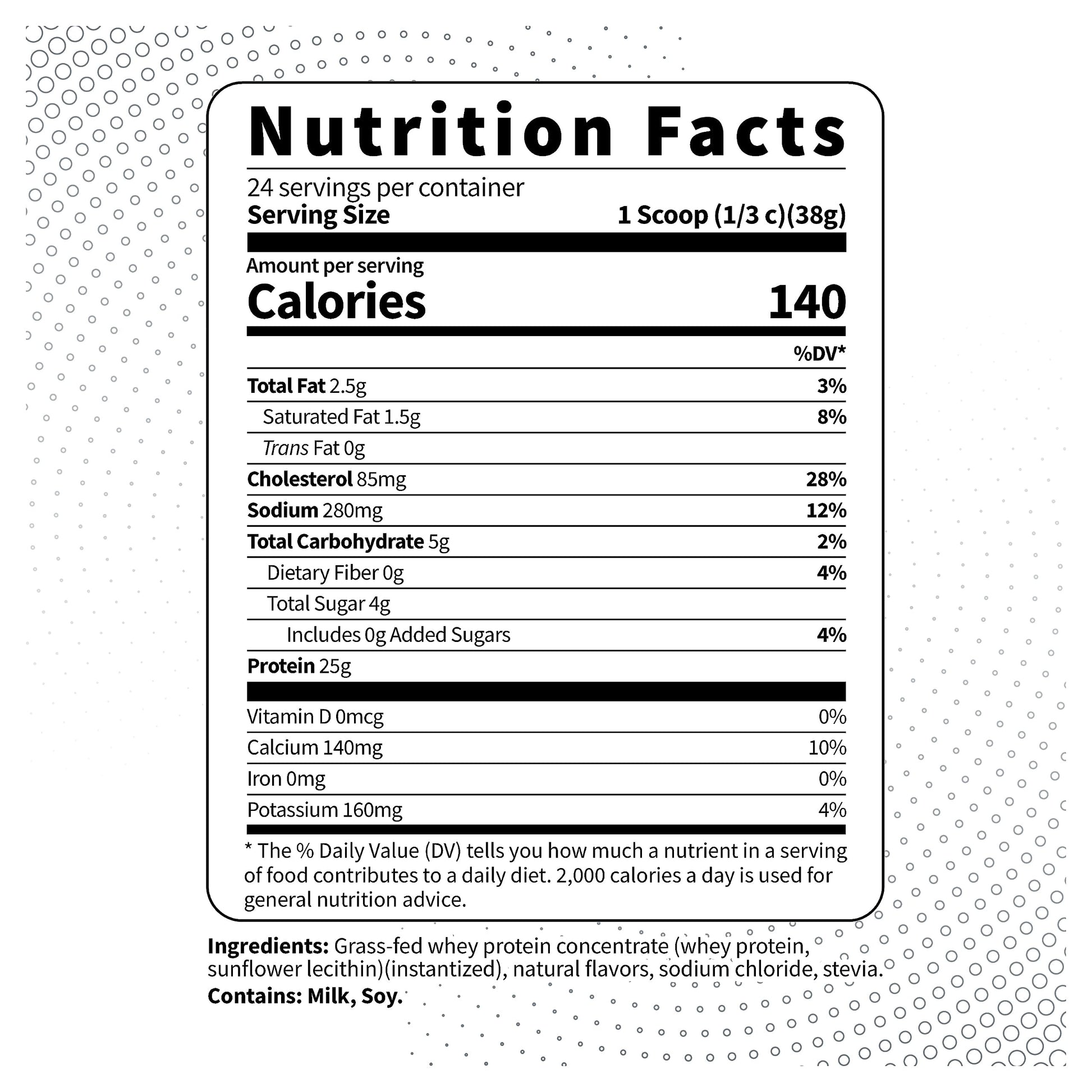 Type Zero Grass Fed Whey Protein Concentrate Powder (Vanilla, 2LBS) - Gluten Free Type ZeroBuy Supplements Australia