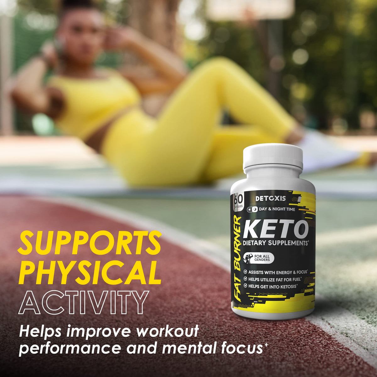 Keto Pills - 60 Ketogenic Diet Support Capsules - Keto Weight Management - Increase DetoxisBuy Supplements Australia