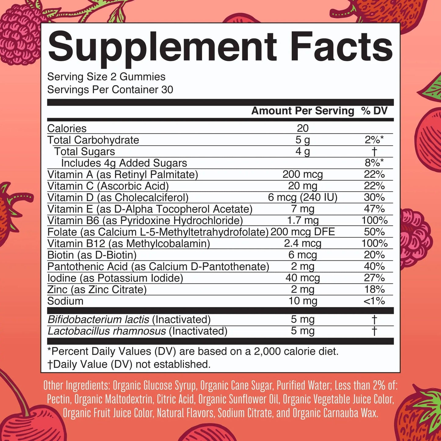 Kids Vitamins by MaryRuth's | USDA Organic | Multivitamin Gummies + Postbiotics for Ages 4+ | Multivitamin for Kids with Lactobacillus Rhamnosus | Children’s Vitamins | Vegan | Non-GMO | 60 Count MARYRUTH'SBuy Supplements Australia