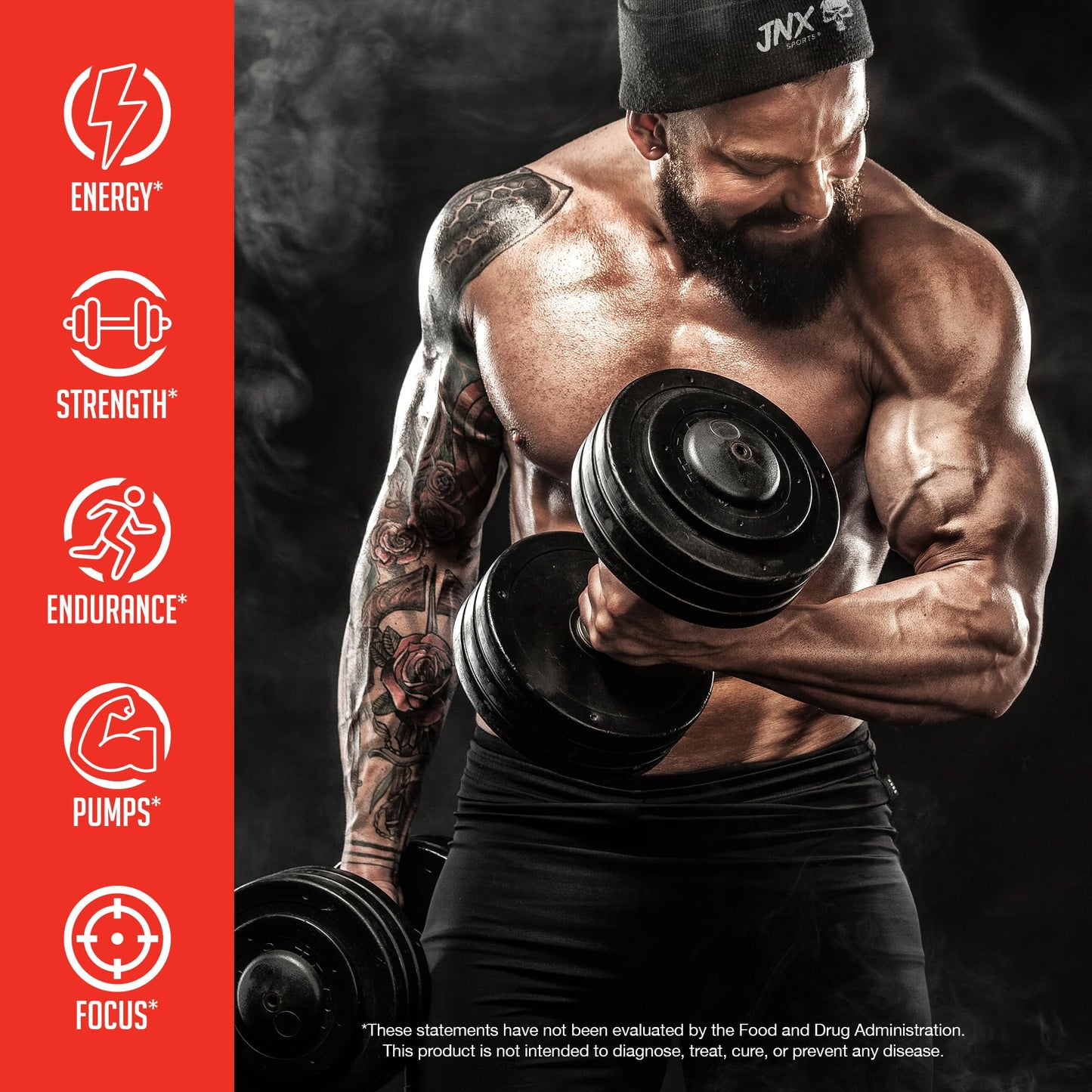 JNX SPORTS The Curse! Pre Workout Powder - Tropical Storm 50 Servings | Preworkout JNX SPORTSBuy Supplements Australia