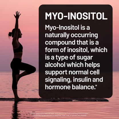 NatureWise Myo-Inositol & D-Chiro Inositol Supplement for Women - Fertility Supplements for Women - Ideal 40:1 Ratio - Myo Inositol 2000mg - Non-GMO, Vegan, USA Manufactured - [30-Day Supply] NatureWiseBuy Supplements Australia