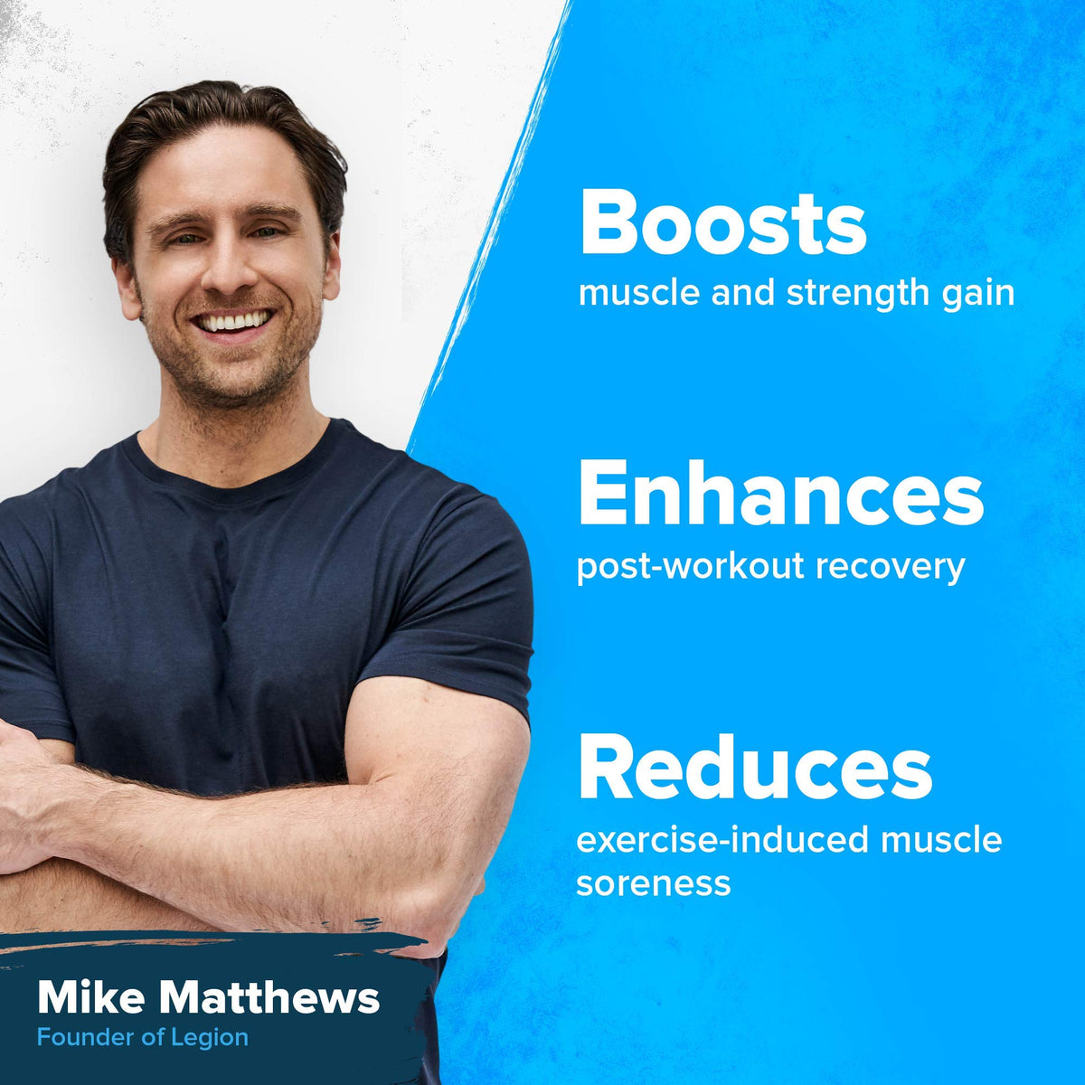 Legion Recharge Post Workout Supplement - All Natural Muscle Builder & Recovery Drink LegionBuy Supplements Australia