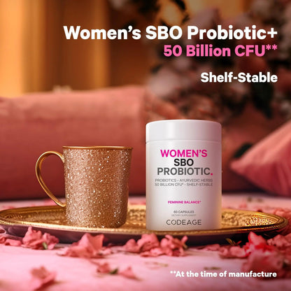 Codeage Women’s Multivitamin Bundle: Women’s Formula & Women’s Probiotic Daily Vitamins Codeage