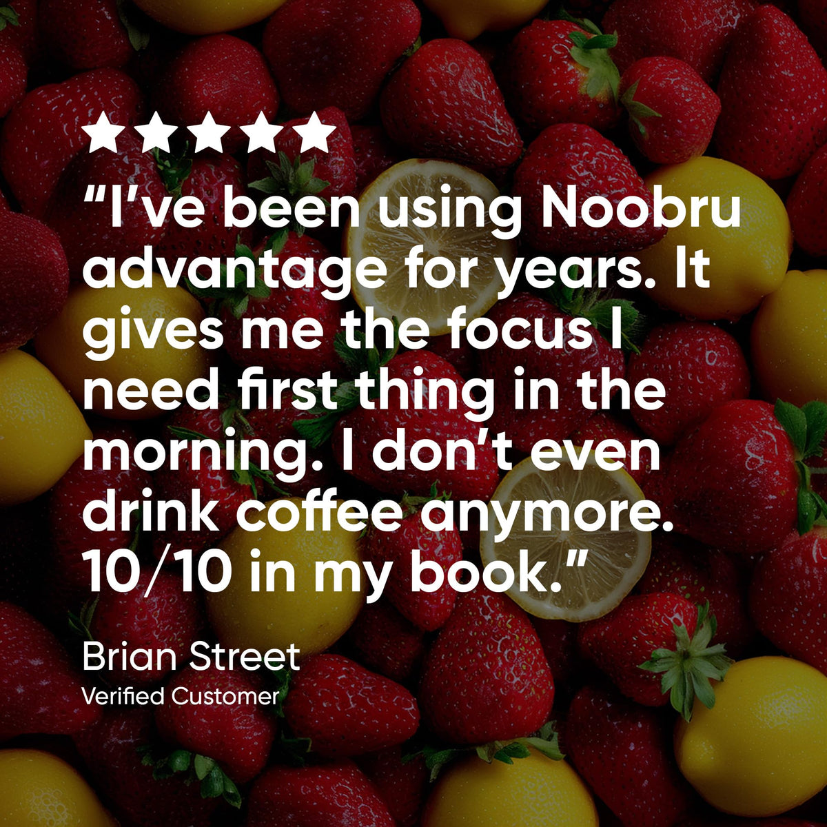 Noobru Аdvantage Nootropic - Delicious Nootropics Brain Supplement with 11 Active Ingredients - Natural Cognitive Enhancer - 20 Strawberry Lemonade Sachets - 1 Month Supply, 20 Count (Pack of 1) NoobruBuy Supplements Australia