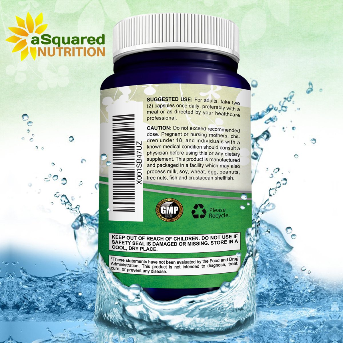 aSquared Nutrition Adrenal Support & Cortisol Manager Supplement (120 Capsules)-Adrenal Health w/Vitamin C Complex Pills to Support Fatigue & Stress Relief-Ashwagandha, L-Tyrosine, Rhodiola & Ginseng aSquared NutritionBuy Supplements Australia