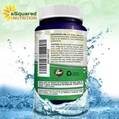 aSquared Nutrition Adrenal Support & Cortisol Manager Supplement (120 Capsules)-Adrenal Health w/Vitamin C Complex Pills to Support Fatigue & Stress Relief-Ashwagandha, L-Tyrosine, Rhodiola & Ginseng aSquared NutritionBuy Supplements Australia