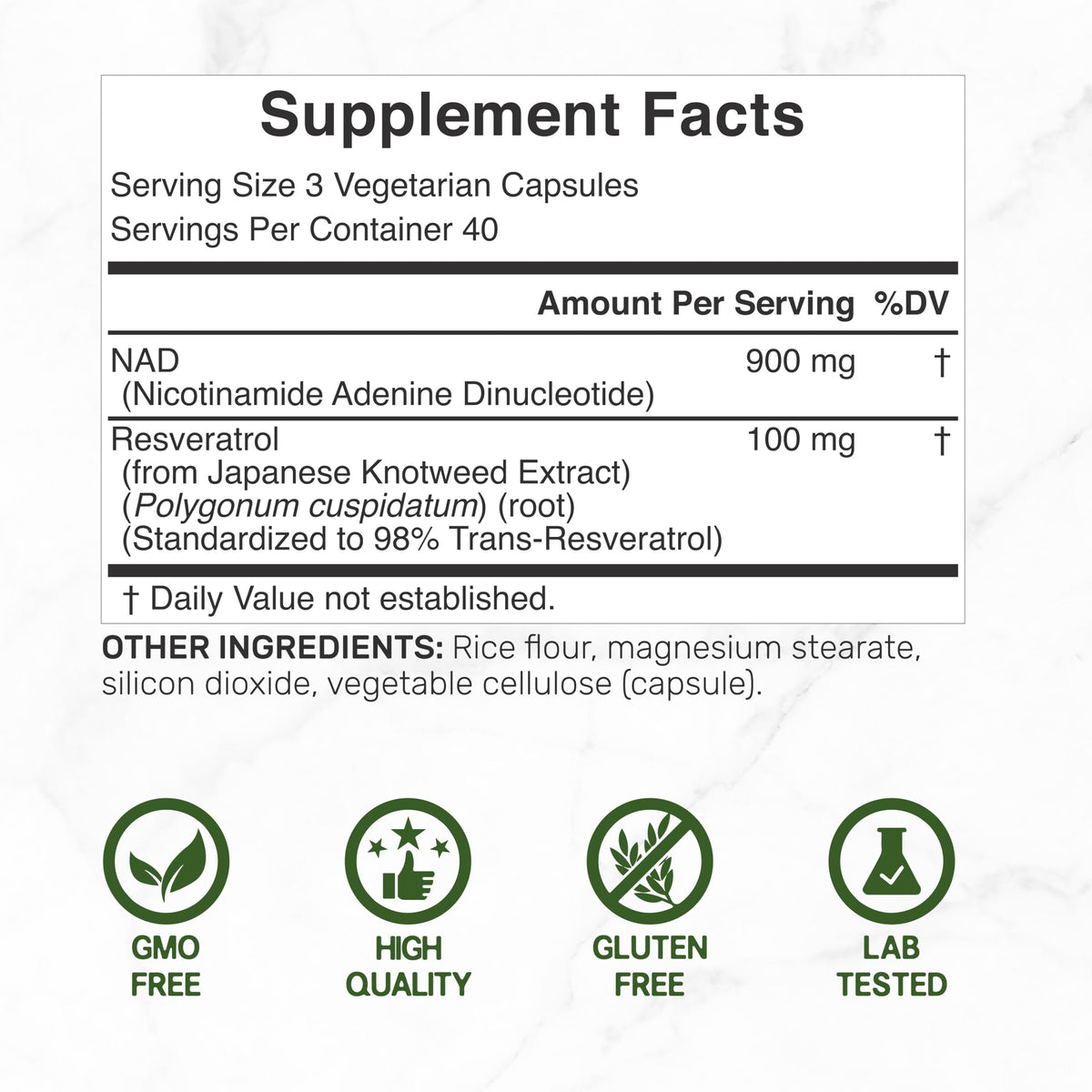 NAD+ Resveratrol Supplement 1,000mg Per Serving, 120 Veggie Capsules | 2-in-1 Extra Strength NMN Supplement Alternative | NAD Supplements for Women & Men | Non-GMO, Gluten Free DEAL SUPPLEMENTBuy Supplements Australia
