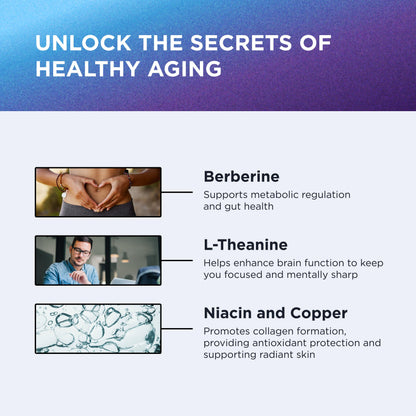 DR. EMIL NUTRITION NAD+ Boost - Nicotinamide Riboside Supplement for Longevity, Healthy Aging & Cellular Regeneration - NAD Supplement with with Berberine, L-Theanine & Niacin - 30-Day Supply DR. EMIL NUTRITIONBuy Supplements Australia