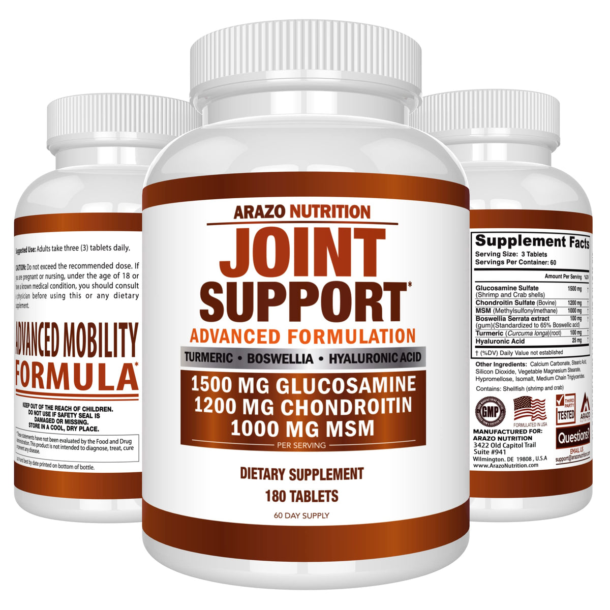 Glucosamine Chondroitin Turmeric Msm Boswellia - Joint Support Supplement for Relief My StoreBuy Supplements Australia