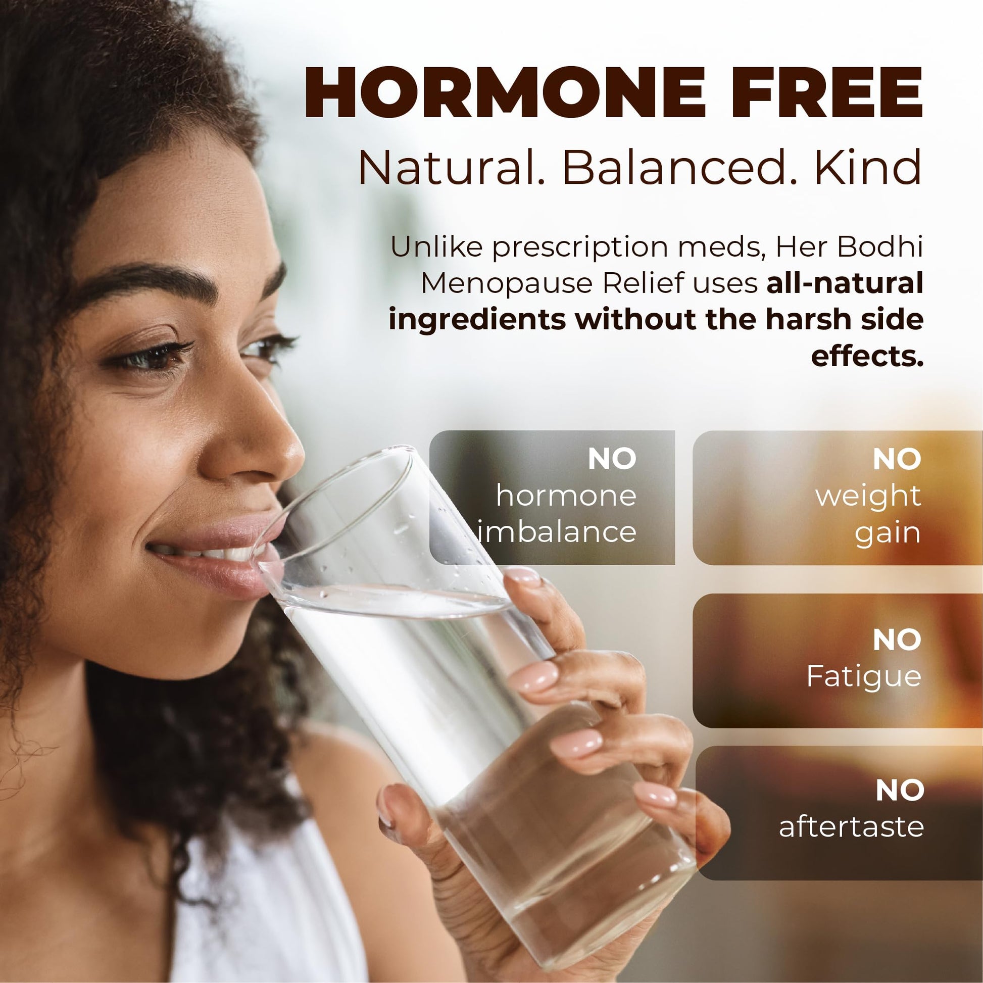 Her Bodhi Meno- Menopause Hormonal Balance for Women, Estrogen Soy Isoflavones Menopause Supplement for Women | with Ashwagandha & Black Cohosh | Hot Flashes Menopause Relief (60 Capsules) Her BodhiBuy Supplements Australia