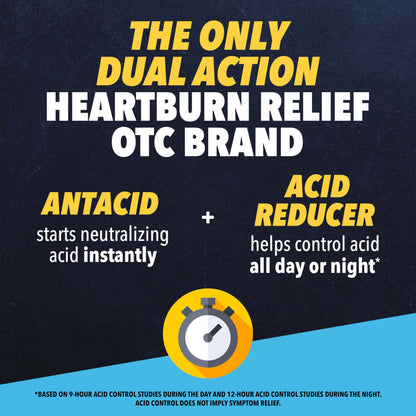 Pepcid Complete Acid Reducer + Antacid Chewable Tablets, 10mg Famotidine, 800mg Calcium Carbonate & 165mg Magnesium Hydroxide per Heartburn Medicine Tablet, Antacid Chews, Berry Flavored, 70 ct Pepcid buy supplements Au
