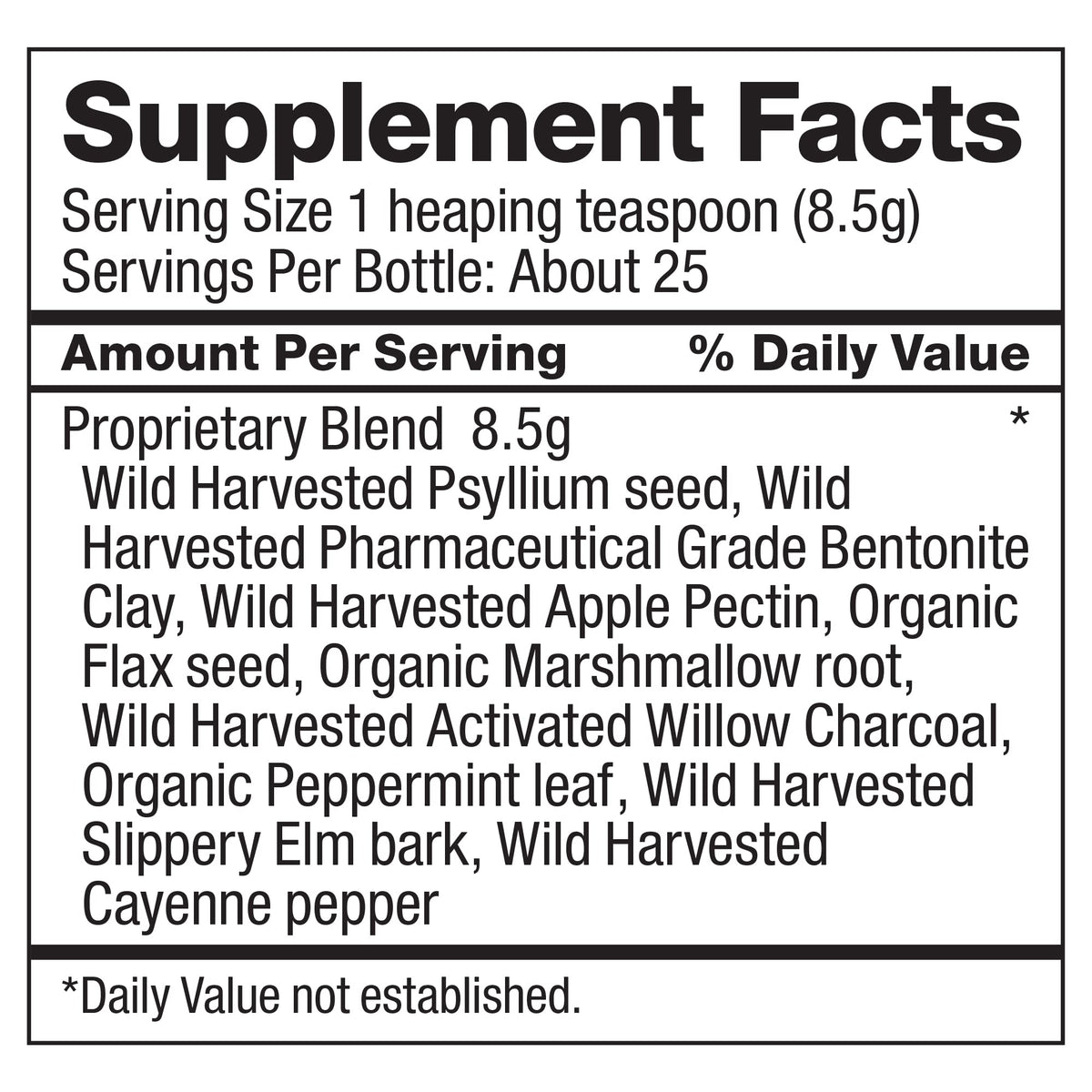 Dr. Schulze's | Intestinal Formula #2 | Herbal Colon Cleanse Formula | 8 Oz. Jar Dr. Schulze'sBuy Supplements Australia