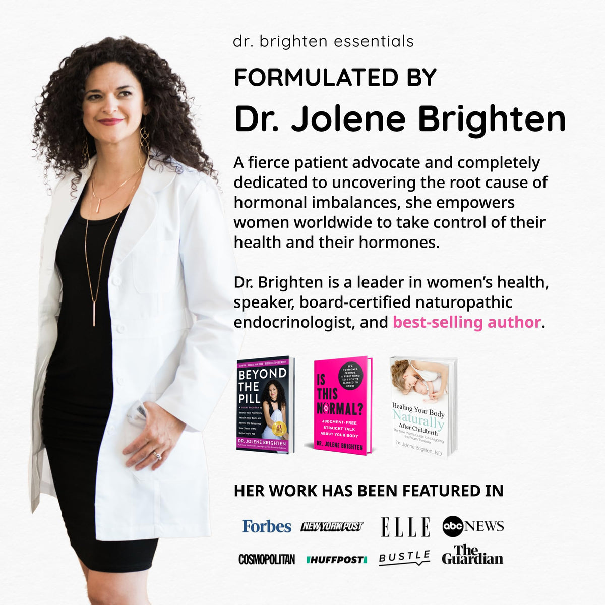 Dr. Brighten Balance - Hormone Balance for Women with Chasteberry and DIM - Targets Hormonal Acne, Period Issues, & PMS - Vegan, Non-GMO Dr. BrightenBuy Supplements Australia