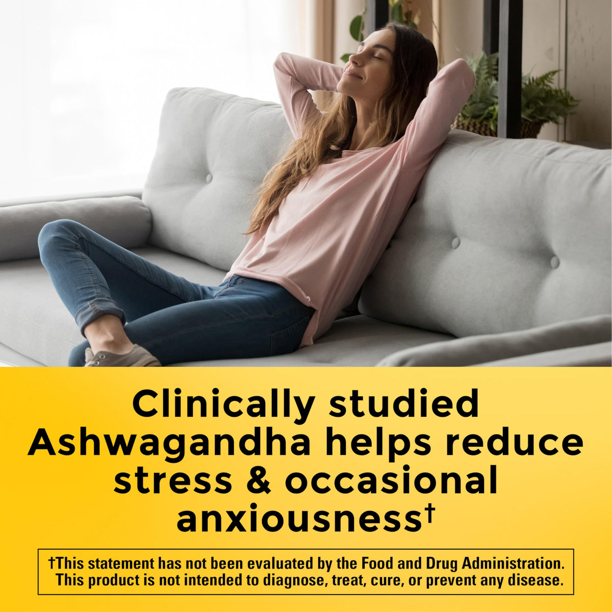 Nature Made Ashwagandha Capsules 125mg for Stress Support, Ashwagandha Supplements, 60 Capsules, 60 Day Supply Nature MadeBuy Supplements Australia