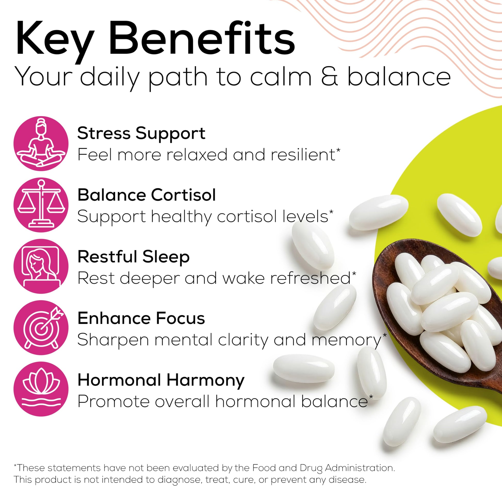 Cortisol Supplements for Women with Ashwagandha, Rhodiola & L-Theanine | Cortisol Reducer Designed for High Stress, Fatigue & Mood Swings | Supports Hormone Balance & Steady Energy | 60 Capsules Terramed Just Think ComfortBuy Supplements Australia