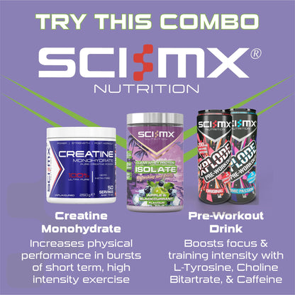 SCI-MX Clear Whey Isolate Protein - Apple and Blackcurrant Flavour - Lean Potein Formula for Muscle Growth SCI-MXBuy Supplements Australia