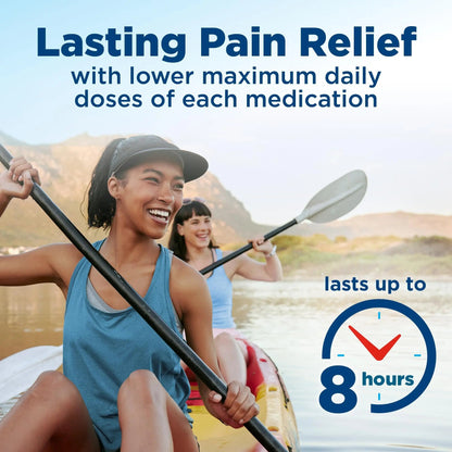 Amazon Basic Care Dual Action Acetaminophen 250 mg and Ibuprofen (NSAID) 125 mg Tablets, Pain Reliever for Headache, Backache, Menstrual Pain, Arthritis Pain Relief, 216 Count Amazon Basic CareBuy Supplements Australia
