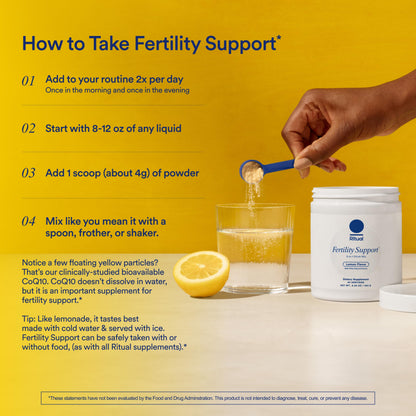 Ritual Preconception Bundle: Essential for Women Prenatal Multivitamin and Lemony Fertility Support Drink Mix Supplement with NAC, CoQ10, and Myo-Inositol. Vegan and Formulated to Support Her.* RitualBuy Supplements Australia