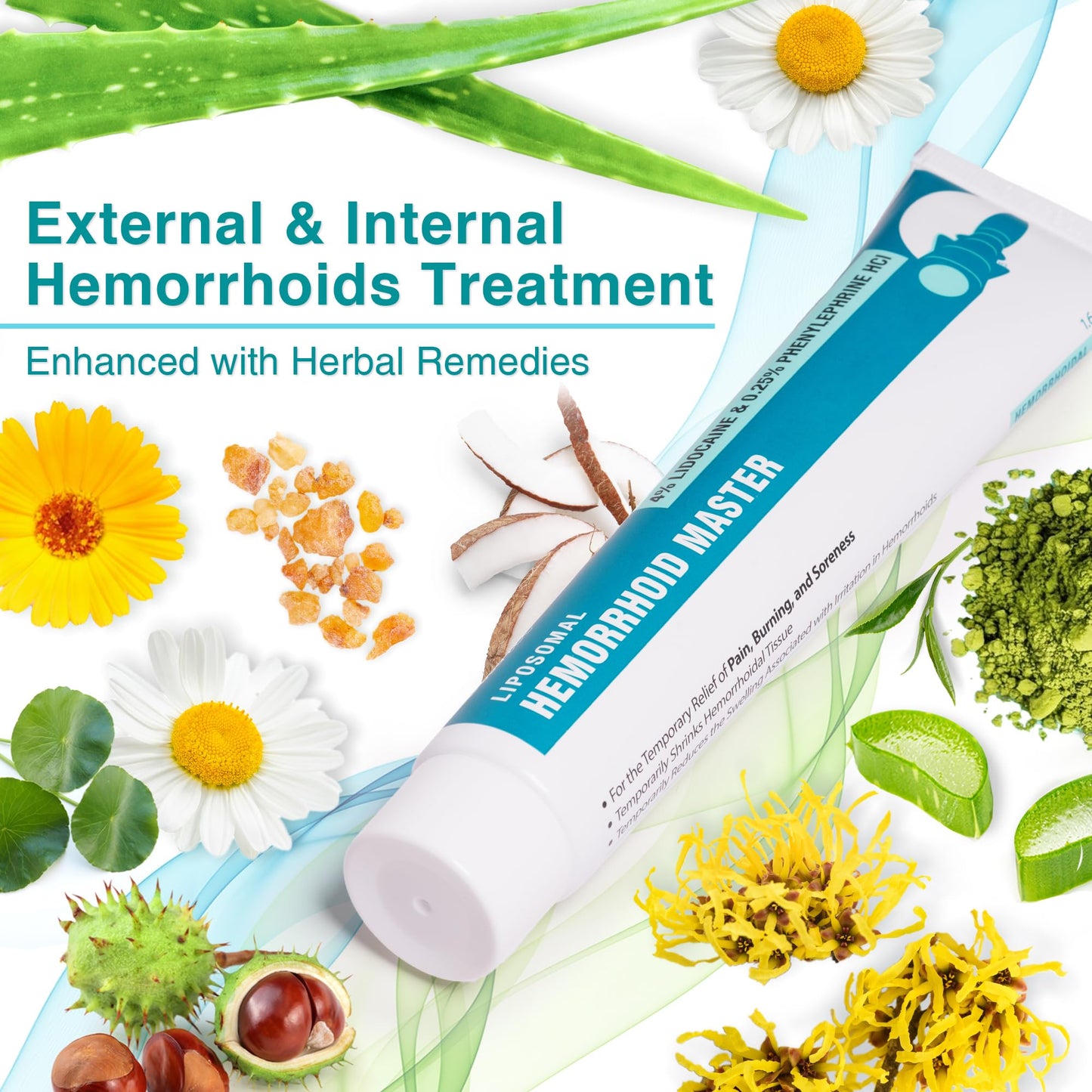 Ebanel 4% Lidocaine Hemorrhoid Treatment Ointment with Phenylephrine, Witch Hazel, Vitamin B6, Zinc Oxide, Frankincense, External and Internal Hemorrhoids Treatment Burn Itch Pain Relief Anal Cream Ebanel buy supplements Au