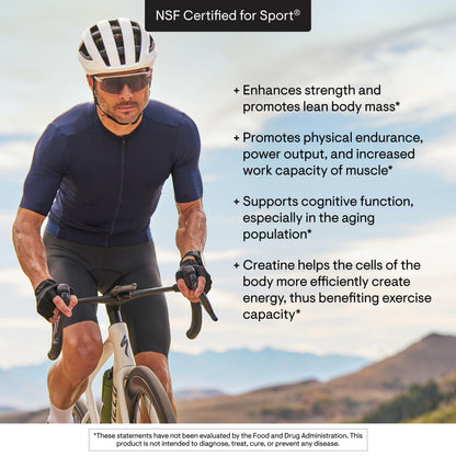 THORNE Creatine - Micronized Creatine Monohydrate Powder - Support for Muscles & Cognitive Function* - for Women & Men - Unflavored - NSF Certified for Sport - 5 g per Serving - 90 Servings THORNE buy supplements Au