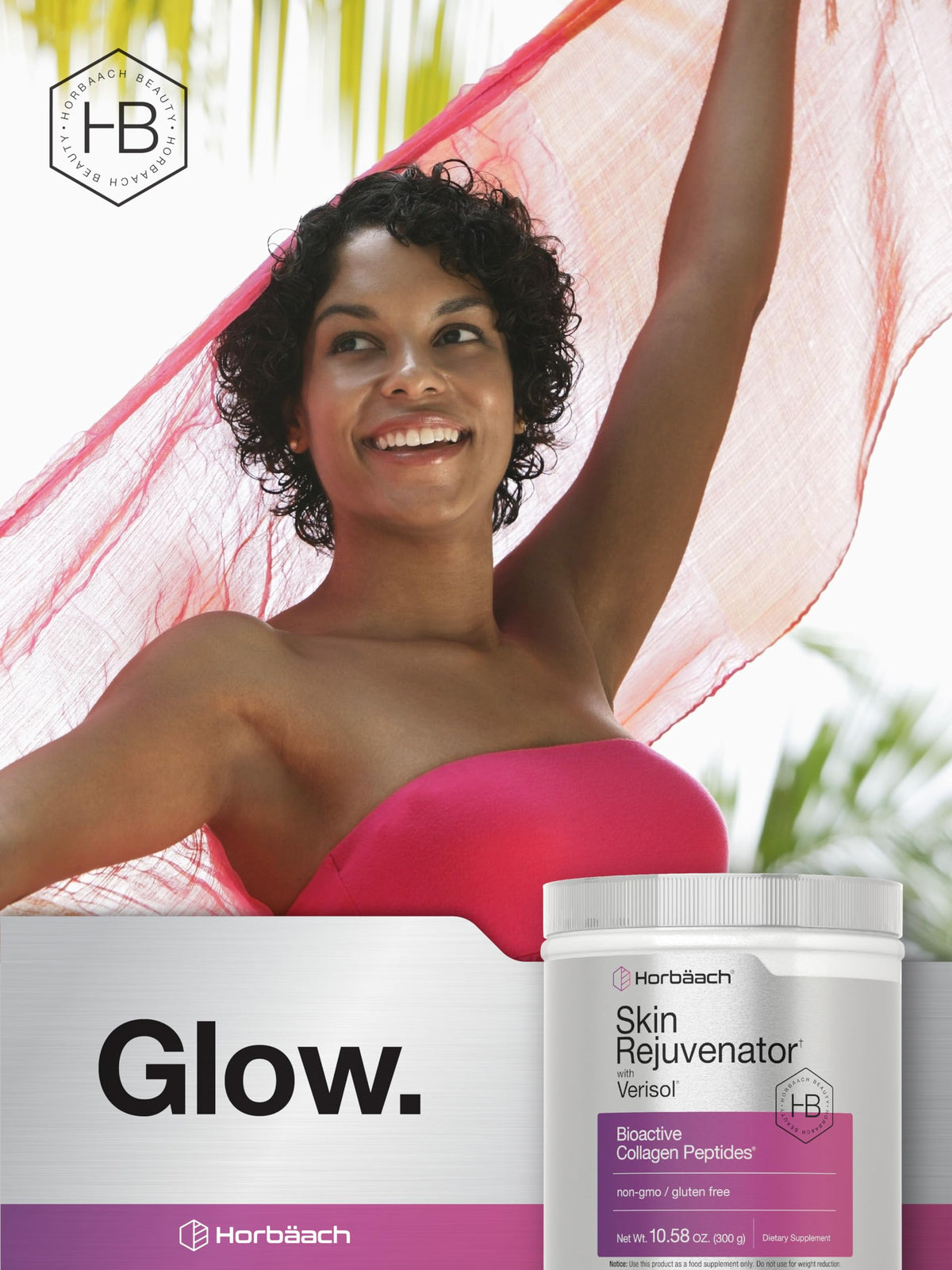 Horbäach Skin Rejuvenator with Verisol 10.58 oz | Bioactive Collagen Peptide Powder | Types I and III | Non GMO, Gluten Free Supplement HorbäachBuy Supplements Australia