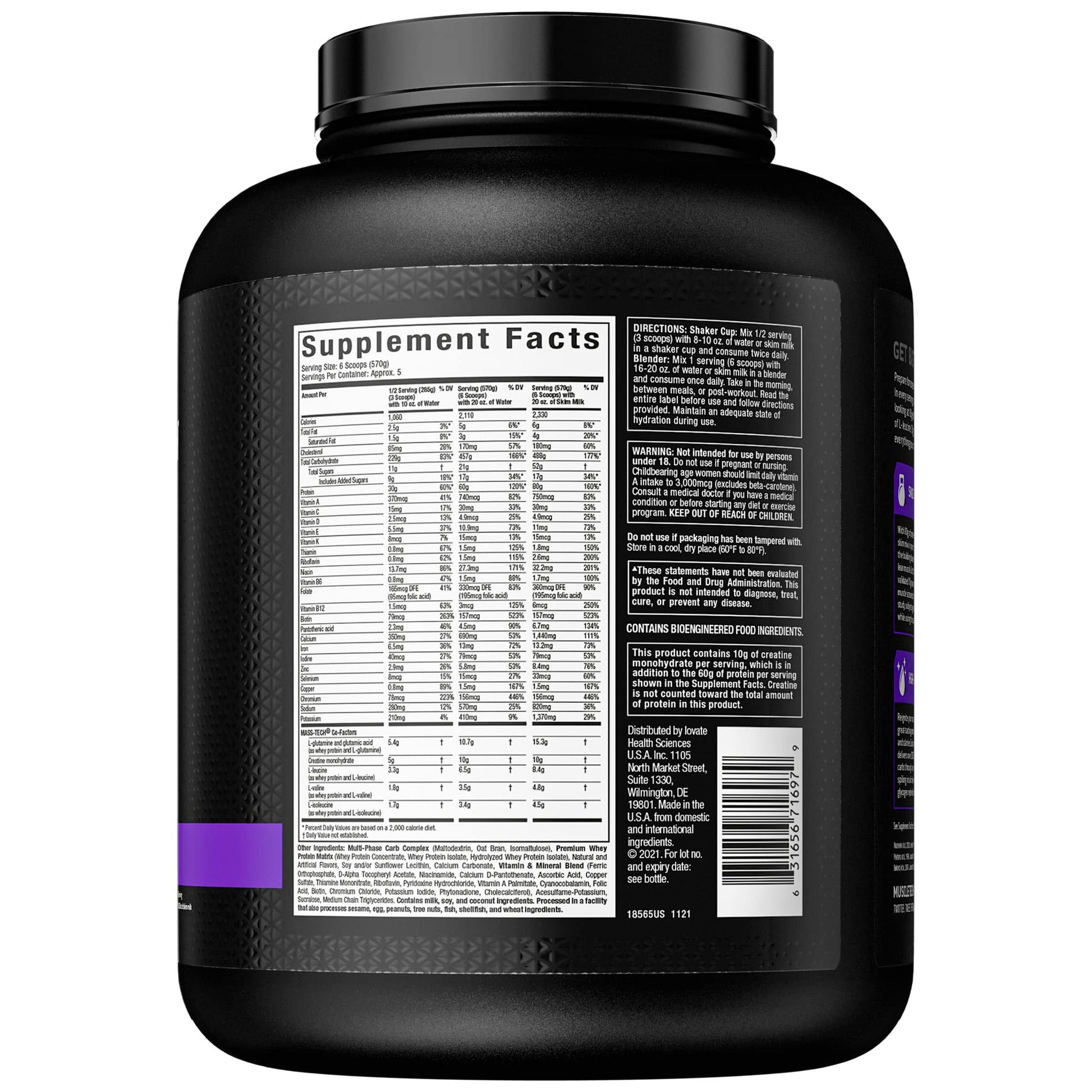 Muscletech Mass Gainer Mass-Tech Extreme 2000, Muscle Builder Whey Protein Powder MuscleTechBuy Supplements Australia