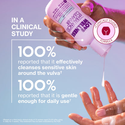 Love Wellness pH Balancing Cleanser | Feminine Vaginal Wash | Fragrance-Free | Vaginal Cleanser for Balanced pH, Intimate Health & Hygiene | Non-Irritating with Aloe Vera for Sensitive Skin | 5 Fl Oz Love WellnessBuy Supplements Australia