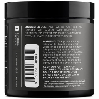 Toniiq GLP-1 Support — with Clinically Studied, Patented GlucoVantage® Dihydroberberine and Akkermansia — Appetite and Fullness Support — 120 Capsules (60-Day Supply) Toniiq buy supplements Au