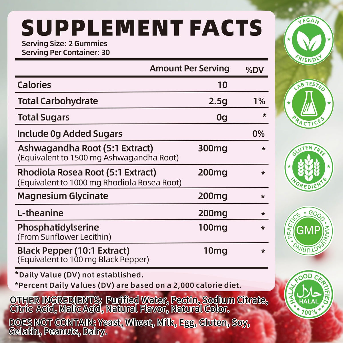 YXSW Cortisol Supplements Gummies for Women Sugar-Free Cortisol Gummies with Magnesium Glycinate Ashwagandha Rhodiola Rose for Relaxation, Focus, Zzz Support, Raspberry Flavor, 60 Count YXSWBuy Supplements Australia