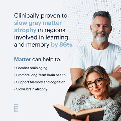 ELYSIUM Matter - 30 Servings - Brain Supplement for Memory and Focus Omega 3 Supplement + DHA - Vitamins to Support Brain Health and Memory ELYSIUMBuy Supplements Australia