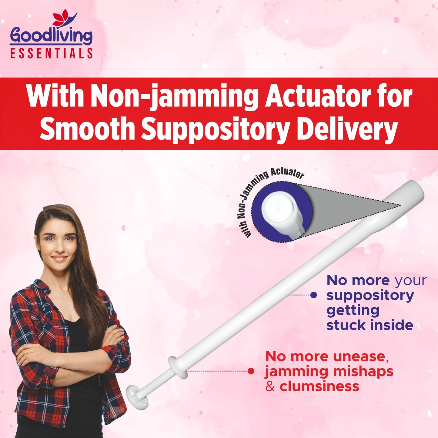 Suppository Applicators Mega Pack 30 Count Hygienic Inserter | Fits Suppositories Without Getting Stuck Inside With Our Innovative Pusher | Soft Tip, Smooth & Pain-Free Suppository Insertion Tool Goodliving EssentialsBuy Supplements Australia