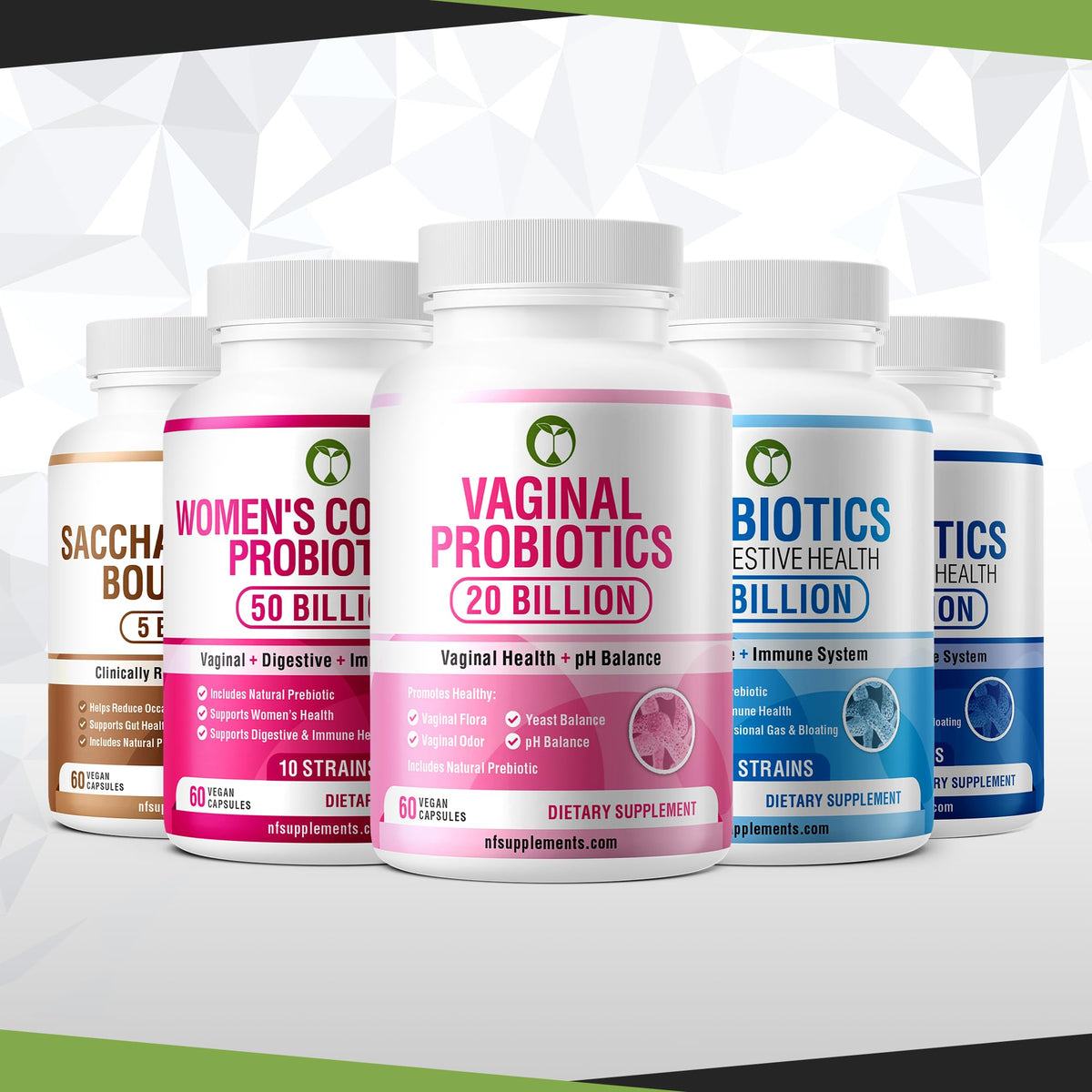 Vaginal Probiotics for Womens Health 20 Billion CFU | PH Balance & Vaginigal Odor Support 60 Capsules Natural Foundation SupplementsBuy Supplements Australia