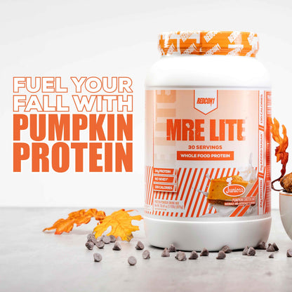 REDCON1 MRE Lite Whole Food Protein Powder, Juniors, Pumpkin Cheesecake - Low Carb REDCON1Buy Supplements Australia