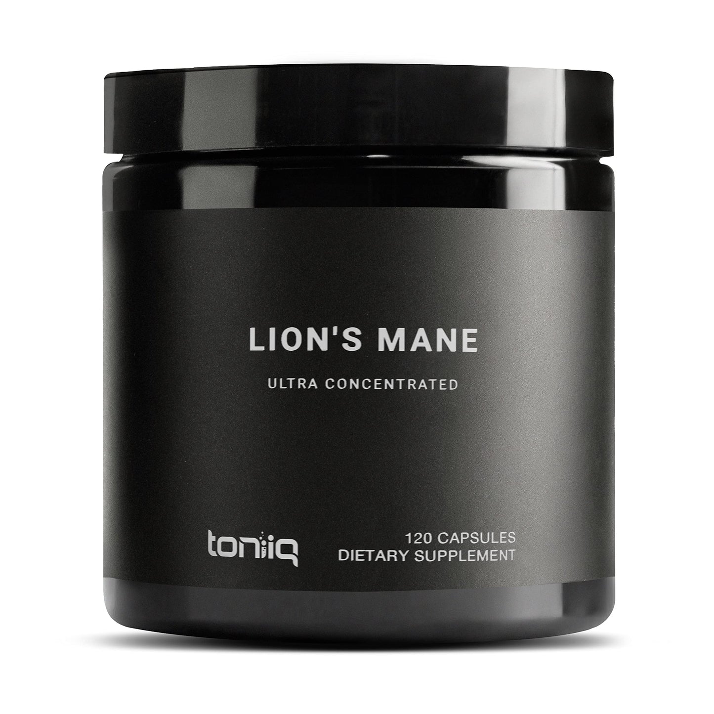 Toniiq Lion’s Mane - Ultra High Potency 10:1 Extract with 30% Polysaccharides - Highly Concentrated & Bioactive - Third-Party Lab Tested - 120 Capsules Toniiq buy supplements Au