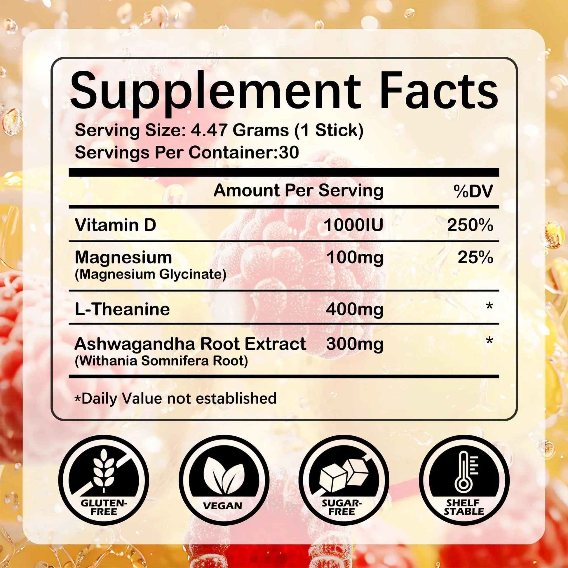 VENQUORIN Super Cortisol Calm Supplement Drink Powder for Women & Men with Magnesium Glycinate, Ashwagandha, L-Theanine & Vitamin D3 | Relaxation & Mood Support | Sugar Free, Vegan, 30 Servings VENQUORINBuy Supplements Australia