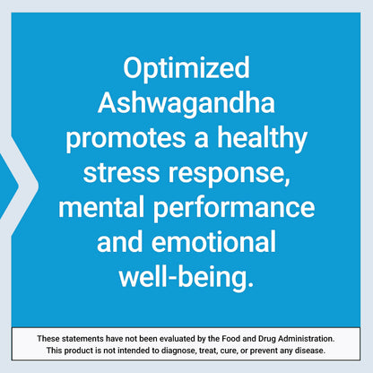 Life Extension Optimized Ashwagandha - Stress Management Supplement for a Healthy Stress Response, Focus, Memory, Stress Relief - Vegetarian, Gluten-Free, Non-GMO, 60 Capsules Life ExtensionBuy Supplements Australia