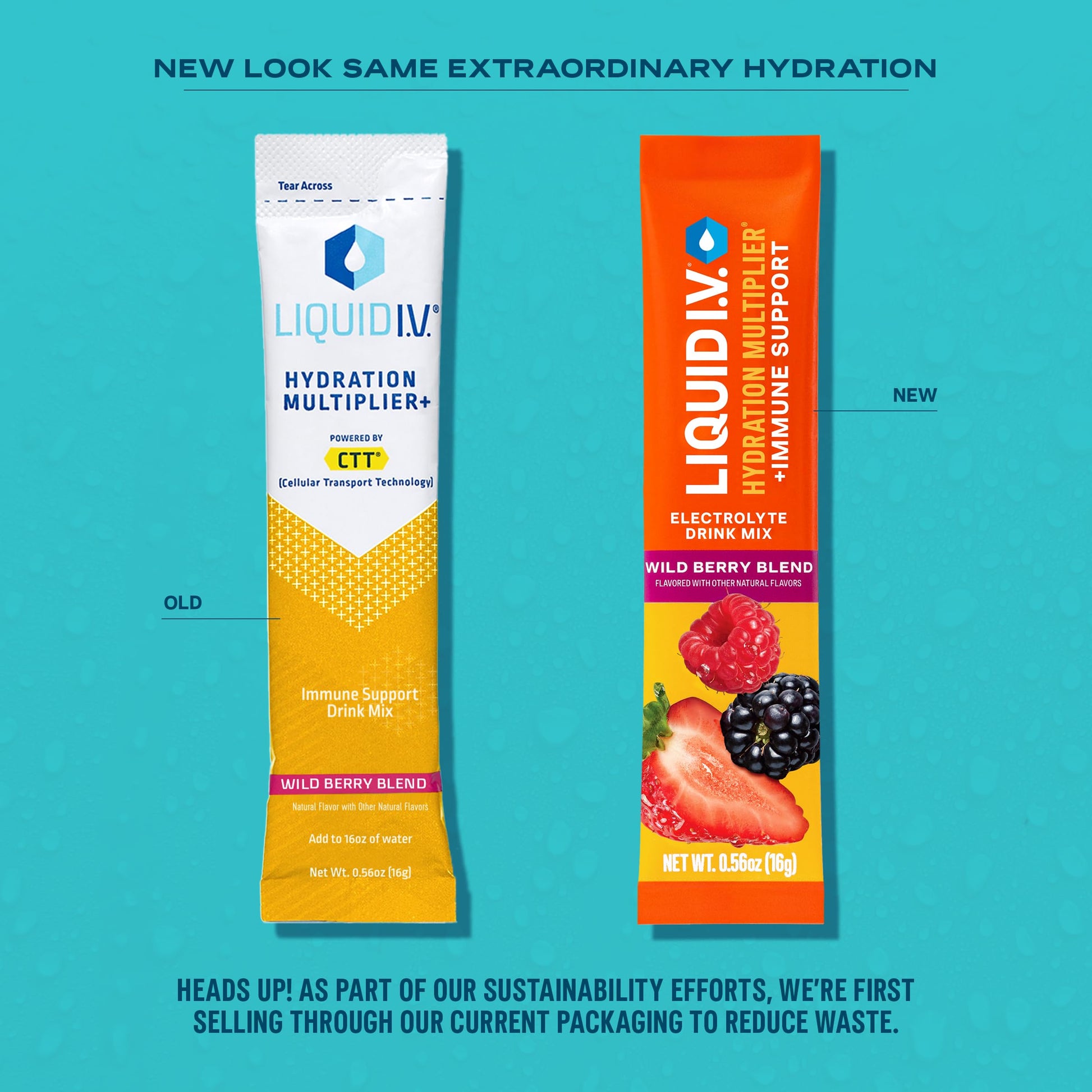 Liquid I.V.® Hydration Multiplier +Immune Support - Wild Berry Blend | Electrolyte Powder Drink Mix | 1 Pack (14 Servings) Liquid I.V.Buy Supplements Australia