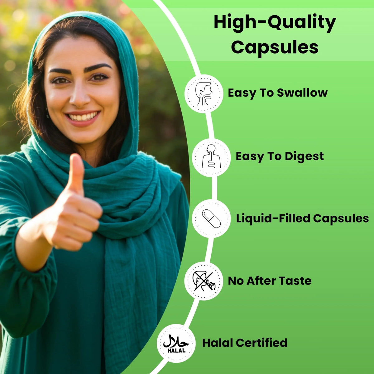 SHIFAA NUTRITION Halal Vitamins, Multivitamin for Women & Men – Comprehensive Support for Heart, Brain, Eye & Immune Health SHIFAA NUTRITION