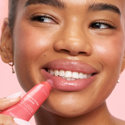 LANEIGE Lip Glowy Balm, Berry: Sheer Tinted Lip Moisturizer with Shea Butter, for Hydrating Shine & Soft Lips