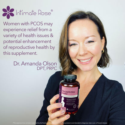 Myo-Inositol & D-Chiro Inositol 40:1 Blend + Vitamin D3 + Ashwagandha - Vegan Capsule Intimate RoseBuy Supplements Australia